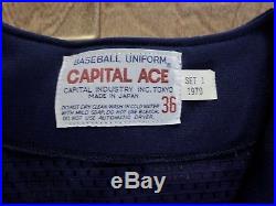 RARE 1979 CHICAGO WHITE SOX Softball Style GAME-USED/ISSUED ROAD JERSEY
