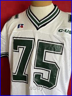 RARE #75 Tulane Green Wave Chrys Bullock Team Issued Game Worn Jersey C-USA 2XL