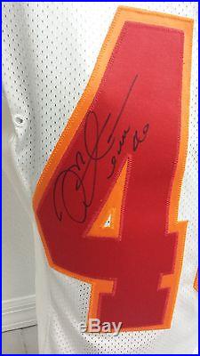 RARE Mike Alstott Team-Issued Signed 1996 Rookie Season Game Jersey Buccaneers
