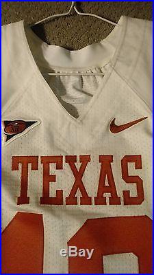 RARE Nike Texas Longhorns Football Jersey Game Issued 2009 #13 sz 42