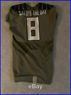 RARE! Oregon Ducks Game Cut/Issued spring game jersey Pac 12 football