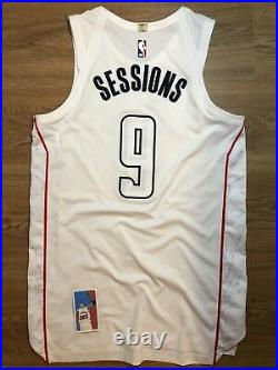 Ramon Sessions Washington Wizards COA Game Worn Used Issued City Nike NBA Jersey