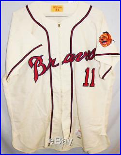 Rare- 1961 -Milwaukee Braves- Vintage Team Issued Pro Game Model Baseball Jersey