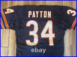 Rare 1979-82 Walter Payton Chicago Bears Game Used Worn Issued Jersey No GSH LOA