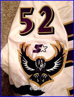Rare 1997 Ray Lewis Baltimore Ravens Game Issued Jersey Starter Pro Cut