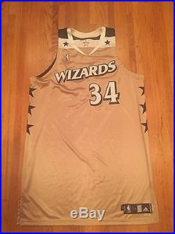 Rare Game Issued Washington Wizards Javale McGee NBA Basketball Jersey Sz. 54