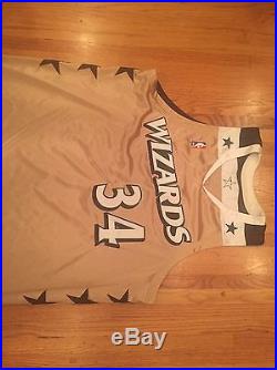 Rare Game Issued Washington Wizards Javale McGee NBA Basketball Jersey Sz. 54