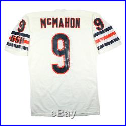 Rare Jim Mcmahon 1984-1987 Game Issued Used Chicago Bears Road Wilson Jersey