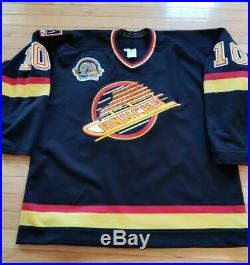 Rare Pavel Bure Vancouver Canucks 94-95 Game Worn Used Jersey Issued Russia L@@k