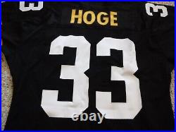 Rare Pittsburgh Steelers 1991 Game Jersey Merril Hoge Ripon Steeler Authentic 48