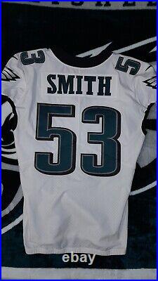 Rashad Smith Philadelphia Eagles issued football jersey