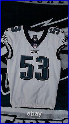 Rashad Smith Philadelphia Eagles issued football jersey