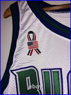 Ray Allen Signed 2002 NBA All-Star Game Issued Bucks Auto Jersey JSA & MEARS LOA