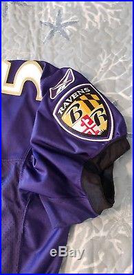 Ray Lewis Ravens 2003 Game Issued Rare Jersey HOF