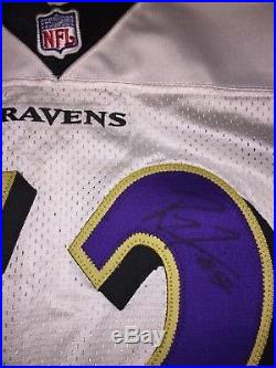 Ray Lewis Ravens Game Issued Signed 2000 NIKE NFL Team Issued Pro Jersey JSA HOF