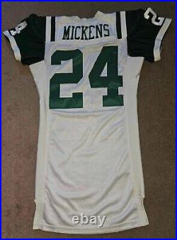 Ray Mickens New York Jets 2002 Game Issued Jersey