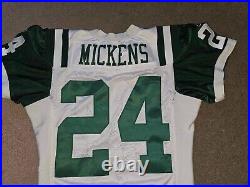 Ray Mickens New York Jets 2002 Game Issued Jersey