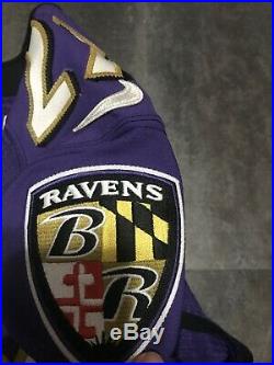 Ray Rice Game Worn/issued Ravens Jersey