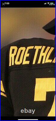 Real Ben Roethlisberger Game Team Issued Worn Steelers Jersey From Locker Room