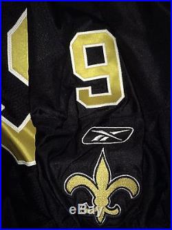 Reebok Drew Brees New Orleans Saints Team Issued Game Jersey