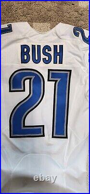 Reggie Bush, Nike NFL, Detroit Lions, Game Issued Jersey, Not A Retail Item
