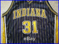 Reggie Miller Indiana Pacers 2003/04 Game Issued Jersey 44 4 Reebok