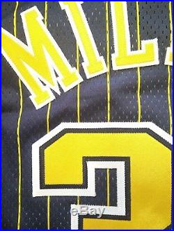 Reggie Miller Indiana Pacers 2003/04 Game Issued Jersey 44 4 Reebok