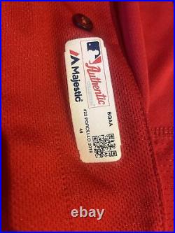 Rick Porcello Red Sox Team Issued Authentic Spring Training Jersey #22