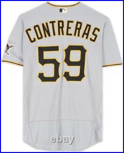 Roansy Contreras Pittsburgh Pirates Player-Issued #59 Jersey 2023 MLB Season