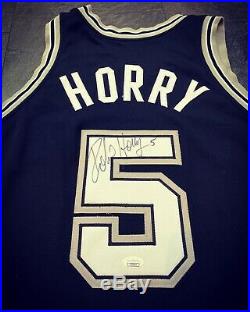 Robert Horry Spurs Game Issued Jersey Champion Season Signed Worn JSA Auto