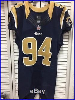 Robert Quinn Rams Game Issued Signed Autographed Nike Jersey Psa