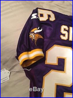 Robert Smith Minnesota Vikings Game Used or Issued, Signed Jersey