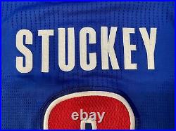 Rodney Stuckey adidas Team Issued Game Jersey Detroit Pistons M+2