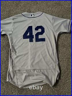 Rogers Jackie Robinson Day #42 2023 Colorado Rockies Game Issued Jersey size 46