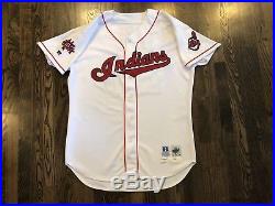 Russell 1999 CLEVELAND INDIANS #26 JEFF MANTO Game Team Issued Jersey Size 48 XL
