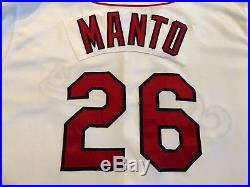 Russell 1999 CLEVELAND INDIANS #26 JEFF MANTO Game Team Issued Jersey Size 48 XL