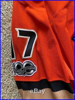 Ryan Kesler Anaheim Ducks Game Issued 3rd Jersey 56 SIGNED