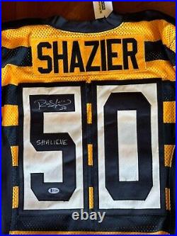 Ryan Shazier Signed Autographed Game Team Issued Bumblebee Jersey Beckett COA