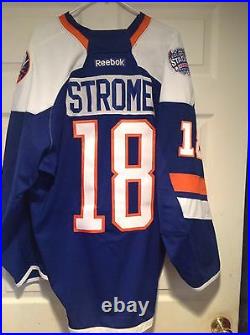 Ryan Strome Game Worn Used Issued Stadium Series Jersey Islanders Oilers Rare