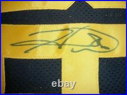 STEELERS 2007 HINES WARD TEAM ISSUED 1960s THROWBACK SIGNED GAME JERSEY LOA PIC
