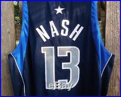 STEVE NASH 2001 Dallas Mavericks game issued Nike pro cut authentic jersey 48+4