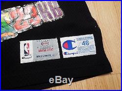 STEVE SMITH 1993 Miami Heat Champion game issued used jersey authentic pro cut 3