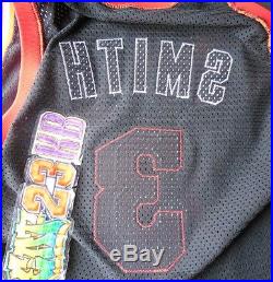 STEVE SMITH 1993 Miami Heat Champion game issued used jersey authentic pro cut 3