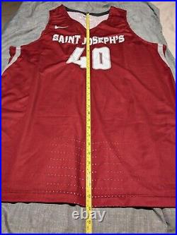 Saint Joseph's Hawks Nike Basketball Jersey Game Issued Used Team USA St Joes PE