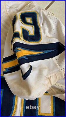 San Diego Chargers Game Issued Used Jerseys An Game Used Falcons Football