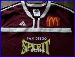 San Diego Spirit WUSA Womens Soccer Game Issued Jersey Shirt XL NWSL Wave