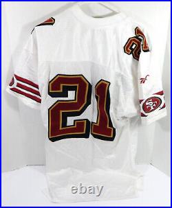 San Francisco 49ers #21 Game Issued White Jersey 44 DP28779