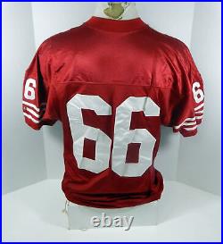 San Francisco 49ers #66 Game Issued Red Jersey DP30205