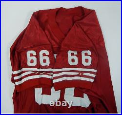 San Francisco 49ers #66 Game Issued Red Jersey DP30205