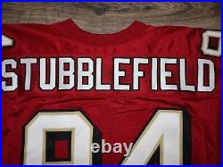 San Francisco 49ers Dana Stubblefield NFL Football Jersey Game Issue 52 Wilson